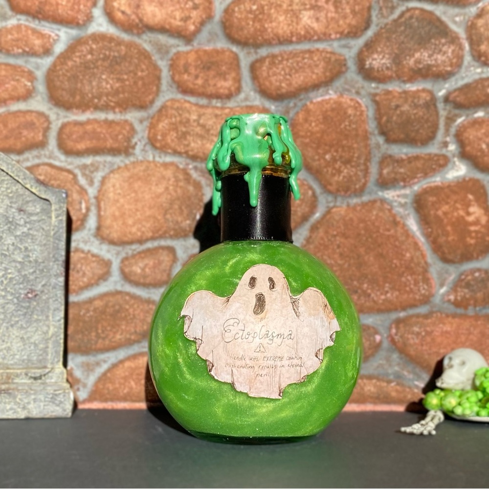 Ectoplasma—Ghostly Fantasy Potion Bottle | Spirit Essence Collectible